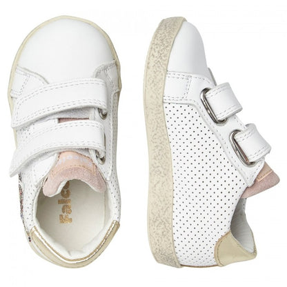 FALCOTTO 0012016752-11-1N03 WHITE-PLATINUM Sneakers Bambina 