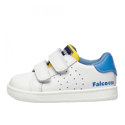 FALCOTTO 0012017749-01-2N34 WHITE-OLTREMARE Sneakers Bambino 