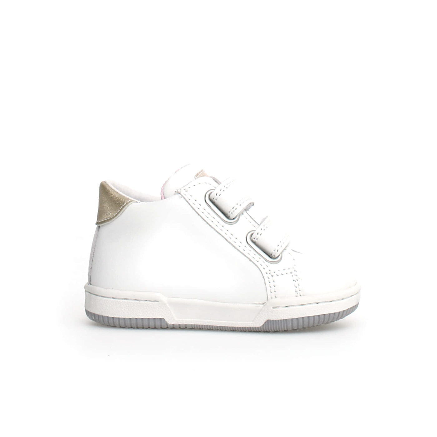 FALCOTTO 0012018219-01-1N04 WHITE-PINK-PLATINUM Sneakers Bambina 