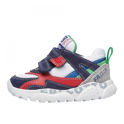 FALCOTTO 0012018224-01-1C49 NAVY-WHITE-RED Sneakers Bambino 