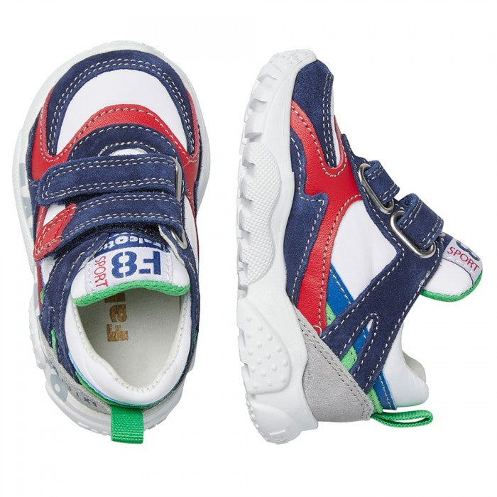 FALCOTTO 0012018224-01-1C49 NAVY-WHITE-RED Sneakers Bambino 