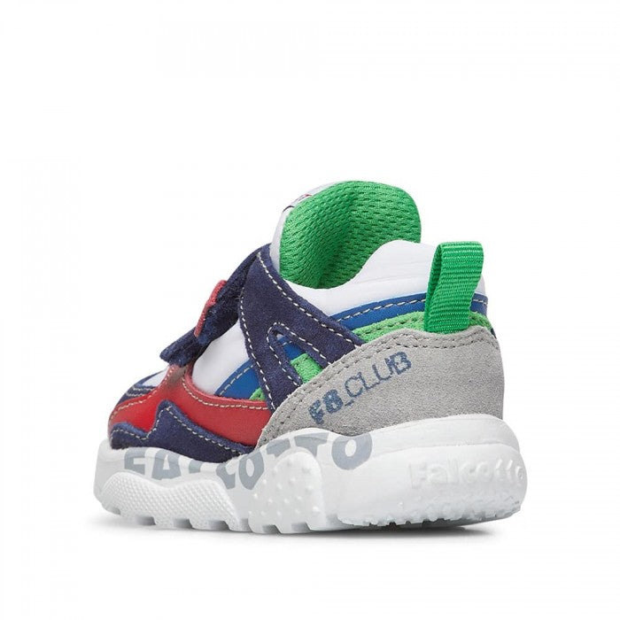 FALCOTTO 0012018224-01-1C49 NAVY-WHITE-RED Sneakers Bambino 