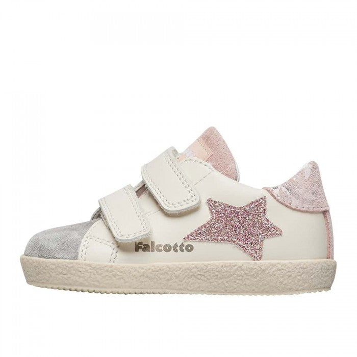FALCOTTO 0012018431-04-1M29 MILK-GREY-PINK Sneakers Bambina 