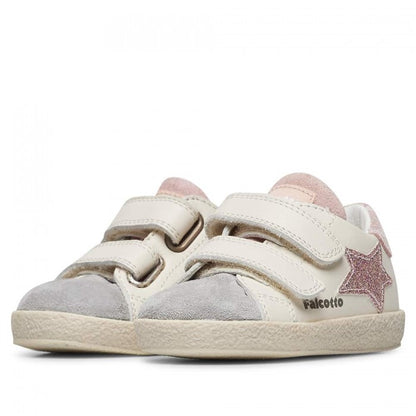 FALCOTTO 0012018431-04-1M29 MILK-GREY-PINK Sneakers Bambina 
