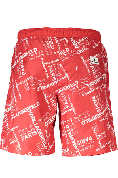 KARL LAGERFELD KL20MBL01_1DFF0C3_ROSSORED Rosso Costumi Uomo 