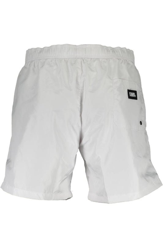 KARL LAGERFELD KL21MBM01_3206DD5_BIANCOWHIT Bianco Costumi Uomo 