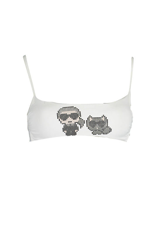 KARL LAGERFELD KL22WTP04_F497937_BIANCOWHIT Bianco Costumi Donna 