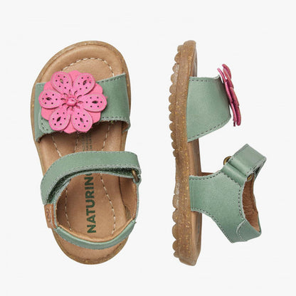 NATURINO 0010503184-01-3F18 SAGE FLAMINGO Sandali Bambina 