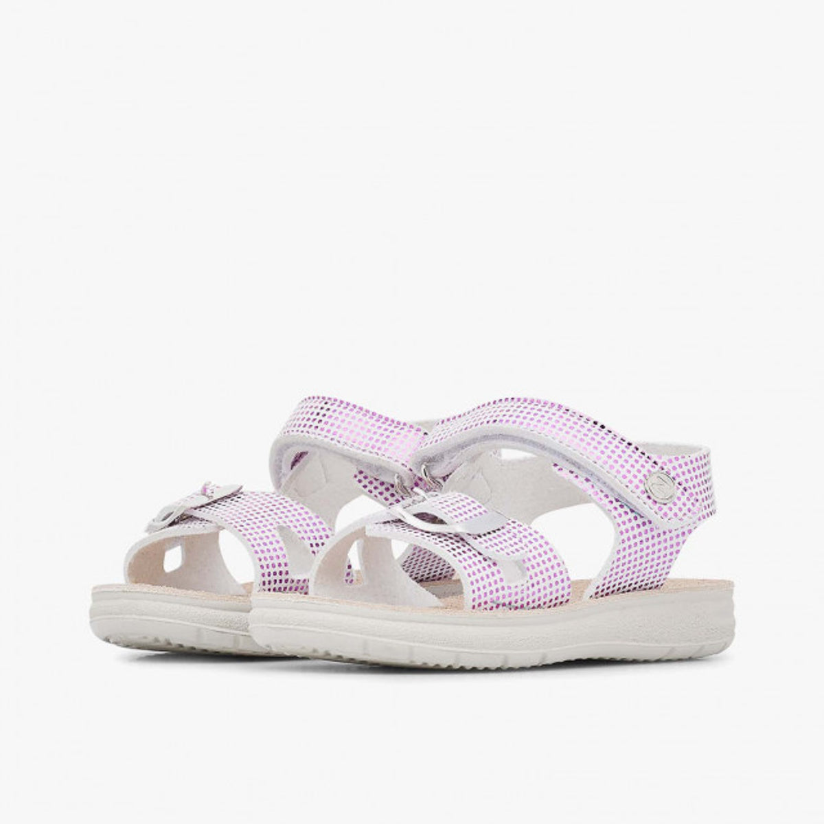 NATURINO 0010503212-02-1N11 WHITE FUCHSIA Sandali Bambina 