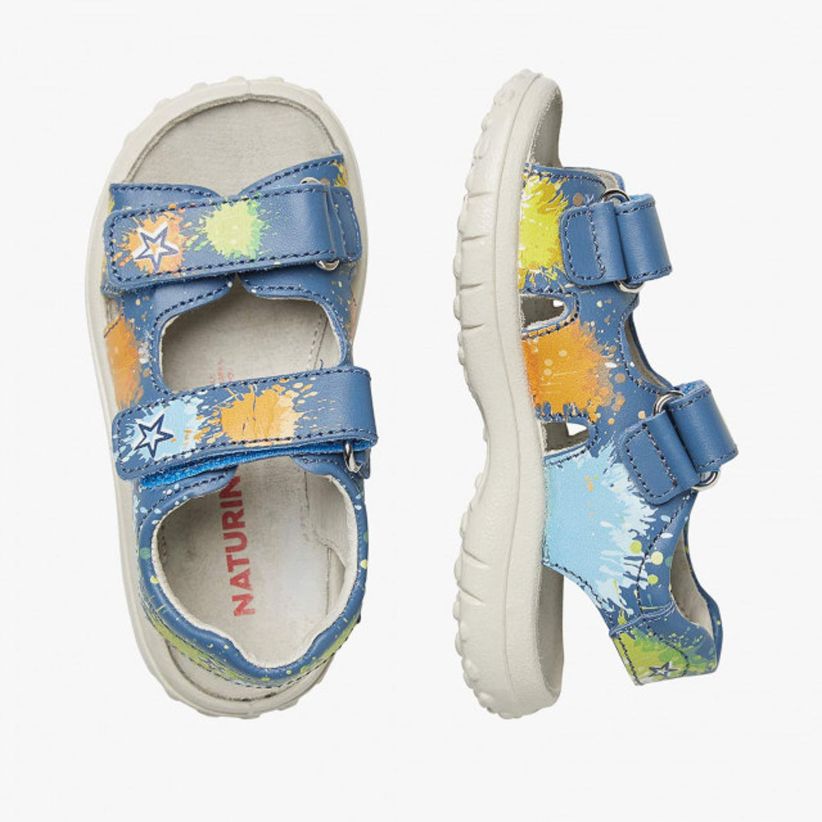 NATURINO 0010503219-01-1C89 AZURE MULTI Sandali Bambino 