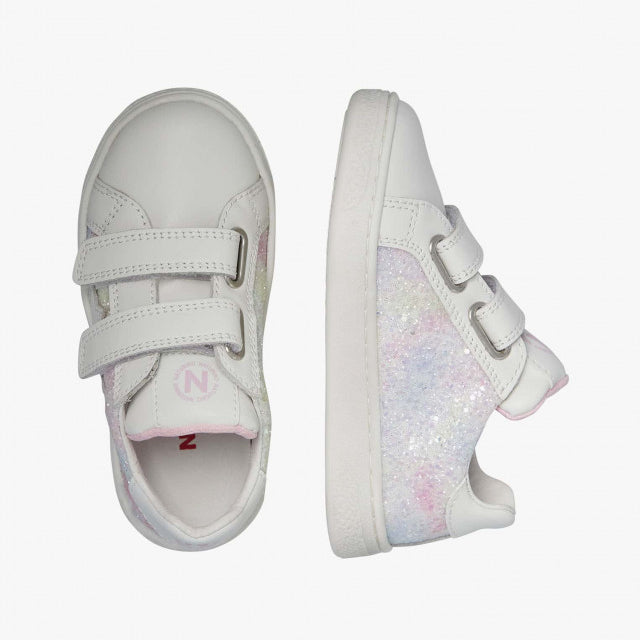 NATURINO 0012017499-29-2N86 WHITE-MULTI Sneakers Bambina 