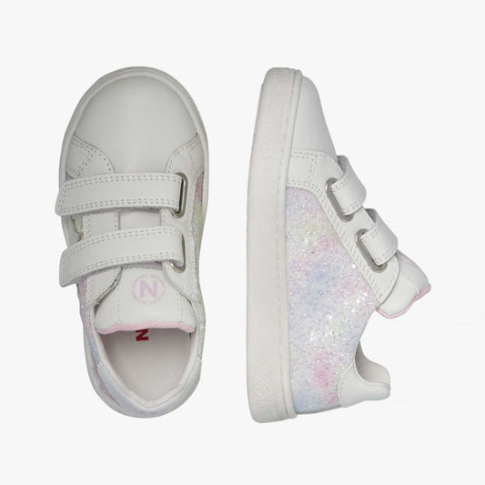 NATURINO 0012017499-29-2N86 WHITE-MULTI Sneakers Bambina 