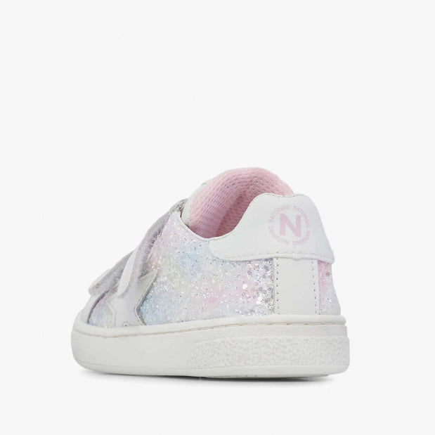 NATURINO 0012017499-29-2N86 WHITE-MULTI Sneakers Bambina 