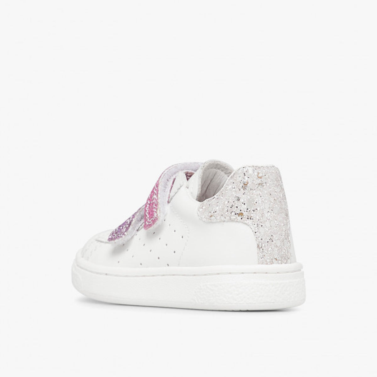 NATURINO 0012017507-07-1N11 WHITE FUCHSAI PLATINUM Sneakers Bambina 