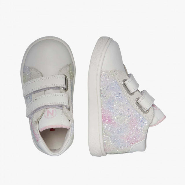 NATURINO 0012017857-28-2N86 WHITE-MULTI Sneakers Bambina 