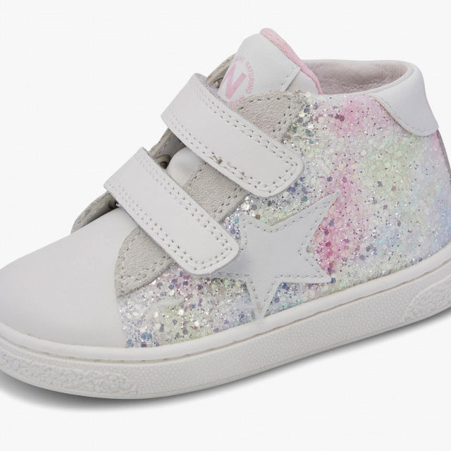 NATURINO 0012017857-28-2N86 WHITE-MULTI Sneakers Bambina 