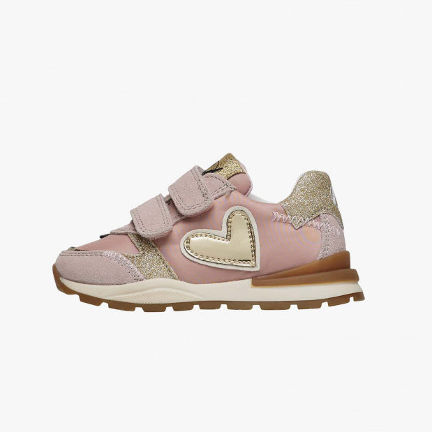 NATURINO 0012017869-20-1M97 CIPRIA-ROSE-PLATINUM Sneakers Bambina 