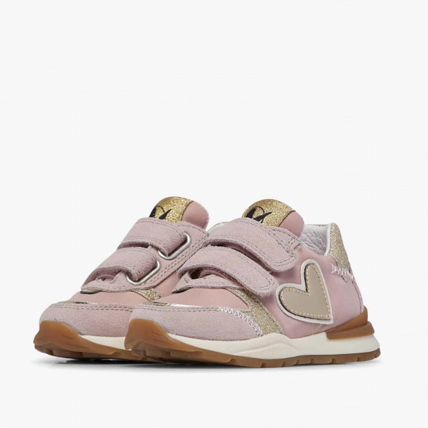 NATURINO 0012017869-20-1M97 CIPRIA-ROSE-PLATINUM Sneakers Bambina 