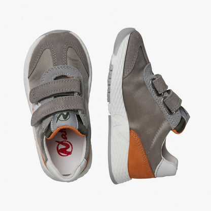 NATURINO 0012018225-13-2B21 GREY-MILITARE-ORANGE Sneakers Bambino 