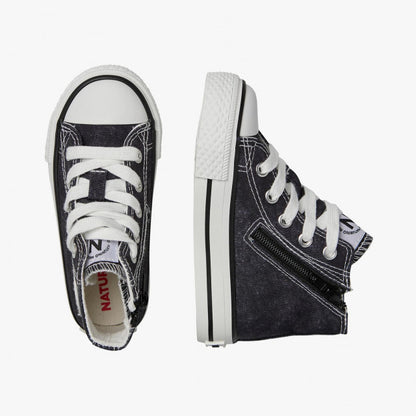 NATURINO 0012018270-01-0A01 BLACK Sneakers Bambino 