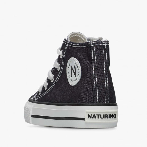 NATURINO 0012018270-01-0A01 BLACK Sneakers Bambino 