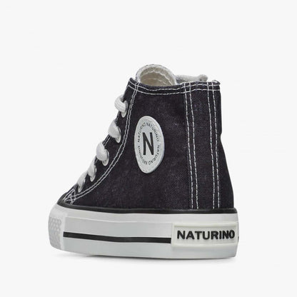 NATURINO 0012018270-01-0A01 BLACK Sneakers Bambino 