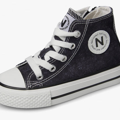 NATURINO 0012018270-01-0A01 BLACK Sneakers Bambino 