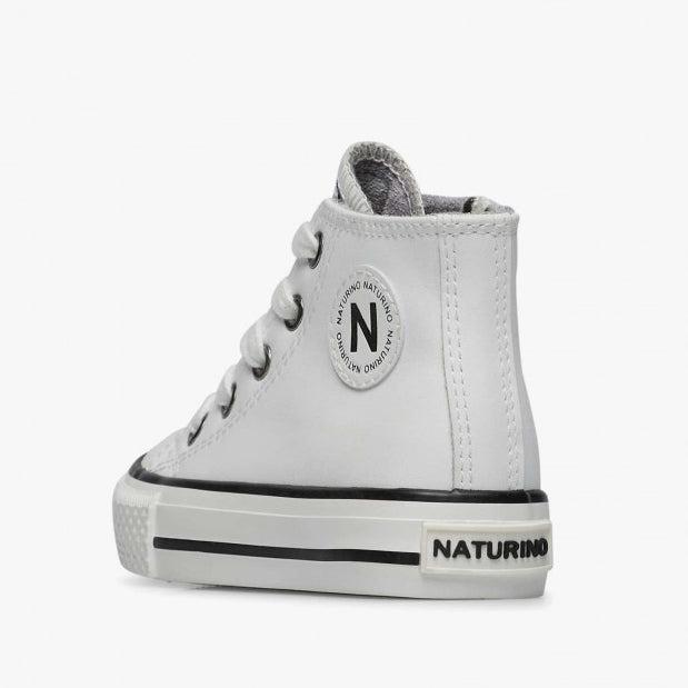 NATURINO 0012018270-18-0N01 WHITE Sneakers Bambino 