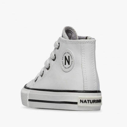 NATURINO 0012018270-18-0N01 WHITE Sneakers Bambino 