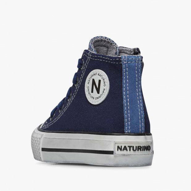 NATURINO 0012018270-25-1C24 NAVY-AZURE Sneakers Bambino 