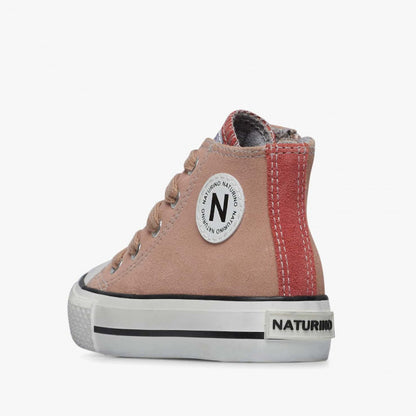 NATURINO 0012018270-25-3M08 ROSE-CLAY Sneakers Bambina 