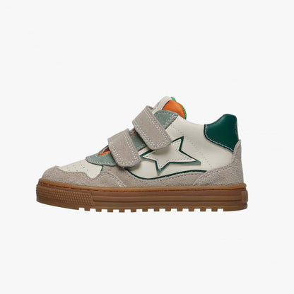 NATURINO 0012018618-01-2D79 TAUPE-MILK-SAGE Sneakers Bambino 