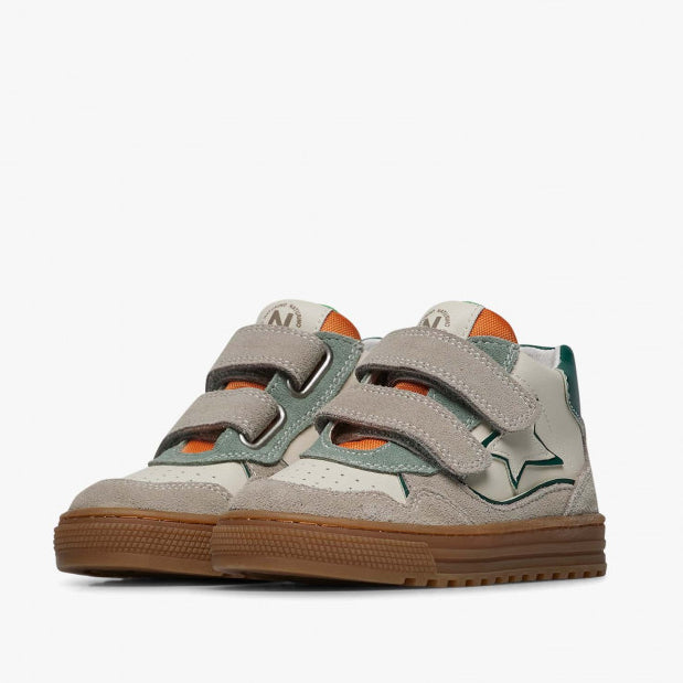 NATURINO 0012018618-01-2D79 TAUPE-MILK-SAGE Sneakers Bambino 