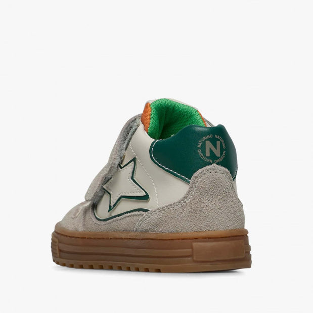 NATURINO 0012018618-01-2D79 TAUPE-MILK-SAGE Sneakers Bambino 
