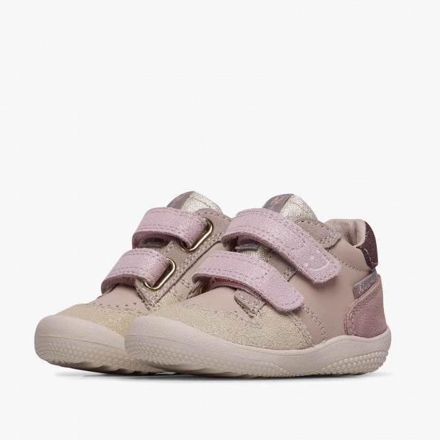 NATURINO 0012018720-03-1M19 CIPRIA-PLATINUM-ROSE Sneakers Bambina 