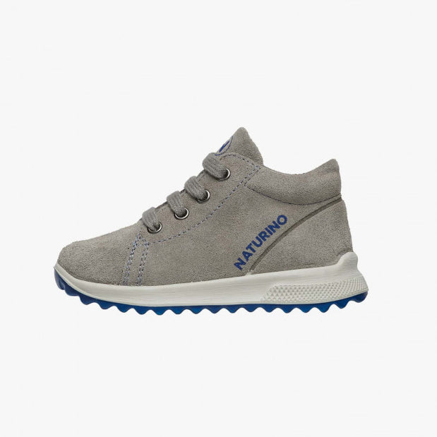 NATURINO 0012018837-02-1B20 DARK GREY-AZURE Sneakers Bambino 