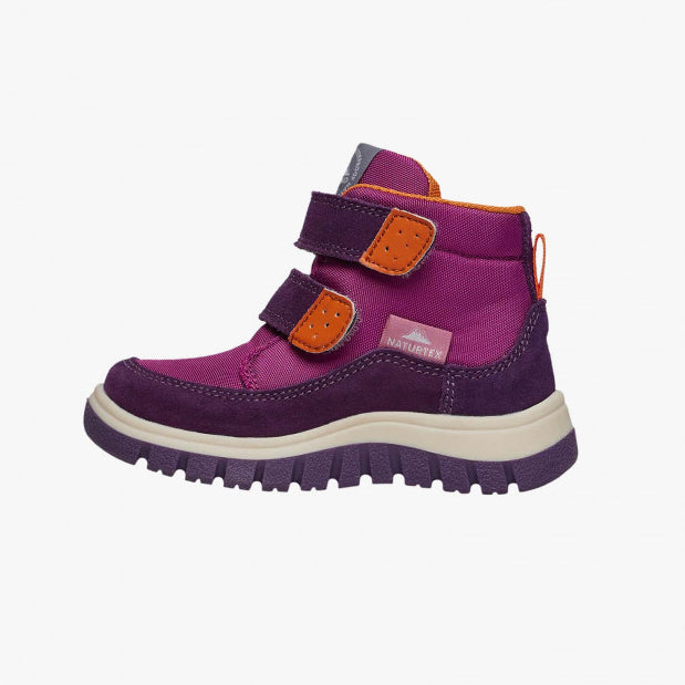 NATURINO 0013001576-01-1I65 MELANZANA-TULIP Sneakers Bambina 