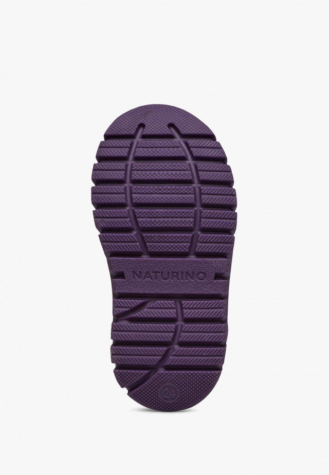 NATURINO 0013001576-01-1I65 MELANZANA-TULIP Sneakers Bambina 