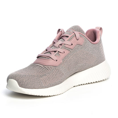 SNEAKERS SKECHERS BOBS SQUADGHOST STAR ROSA