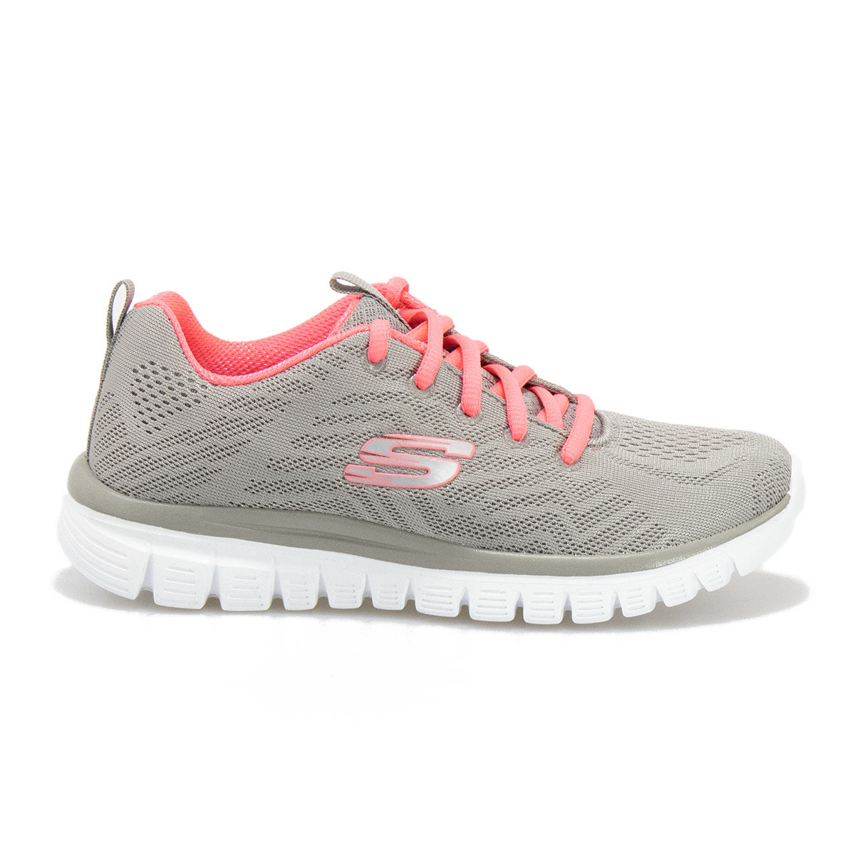 SNEAKERS SKECHERS GRACEFULGET CONNECTED GRIGIE