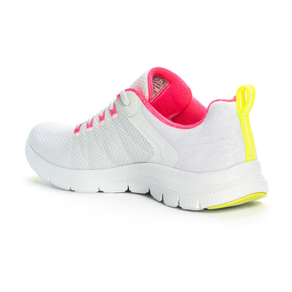 SNEAKERS SKECHERS FLEX APPEAL 4.0 BIANCHE