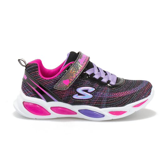 Sneakers skechers SHIMMER BEAMS - SPARKLE GLOW nere rosa