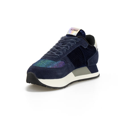 SUN 68 Z40216 NAVY Sneakers Donna 