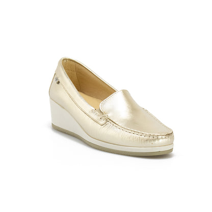 VALLEVERDE V3510 PLATINO Mocassini Donna 