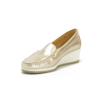 VALLEVERDE V3510 PLATINO Mocassini Donna 