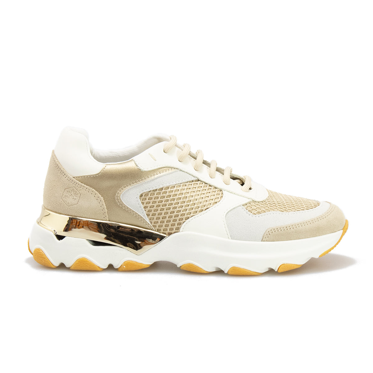 LUMBERJACK SWB4911-001 WHITE BEIGE M0588 Sneakers Donna 