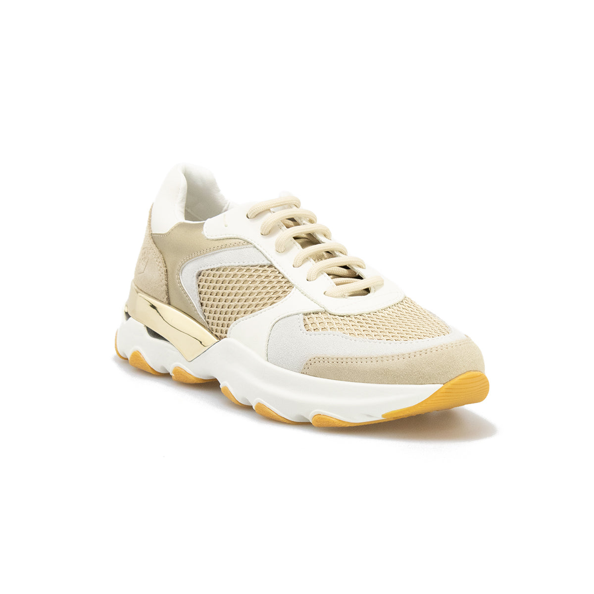 LUMBERJACK SWB4911-001 WHITE BEIGE M0588 Sneakers Donna 