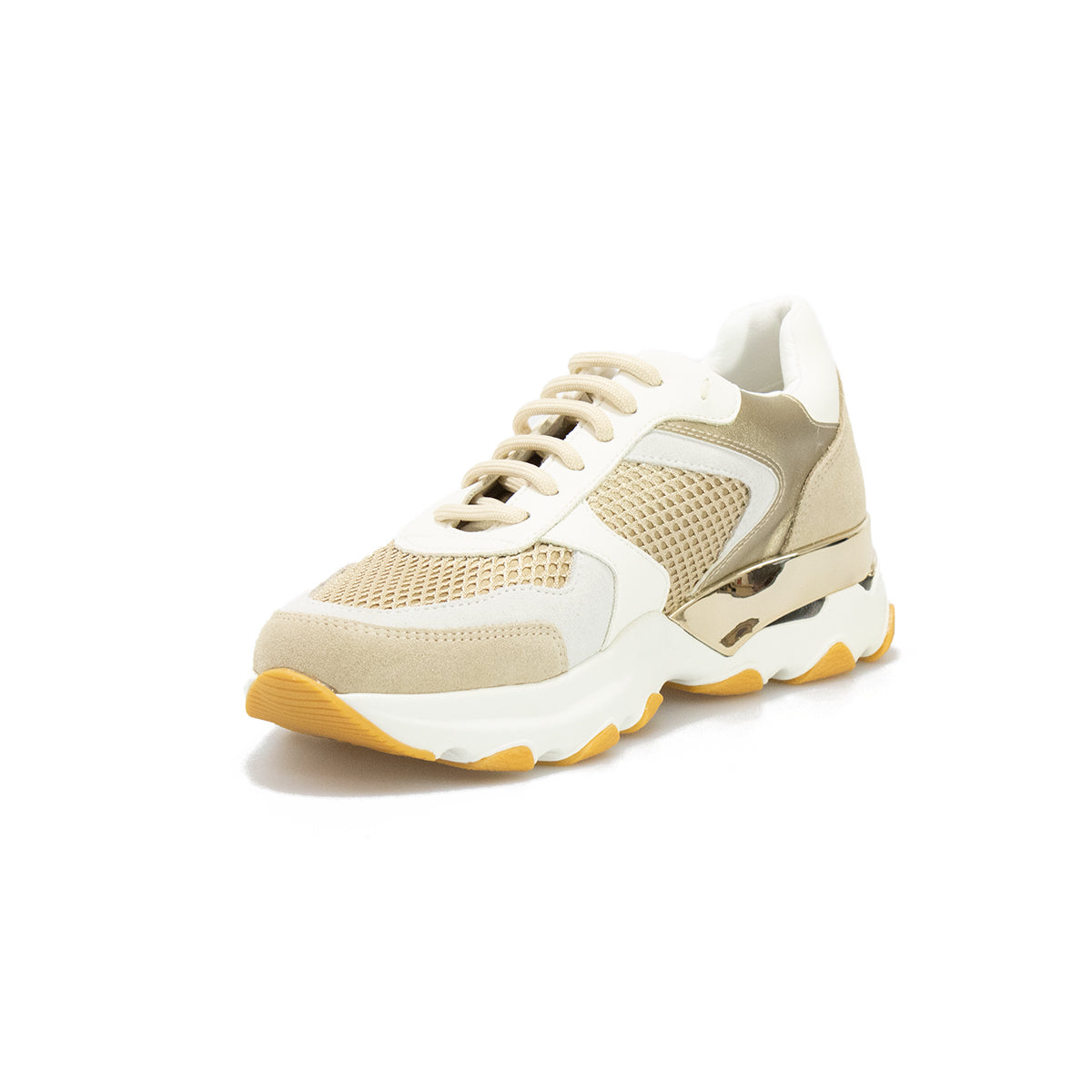 LUMBERJACK SWB4911-001 WHITE BEIGE M0588 Sneakers Donna 