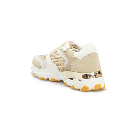 LUMBERJACK SWB4911-001 WHITE BEIGE M0588 Sneakers Donna 