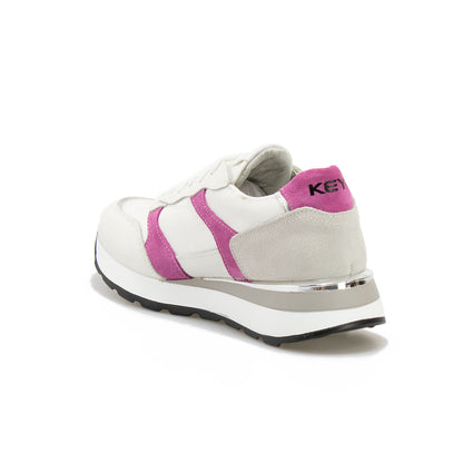 Sneakers Keys K6201 Bianche Rosa